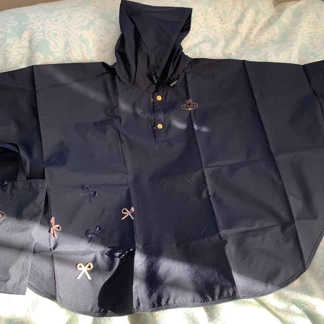 TOCCA ネイビー レインコート S - メルカリ