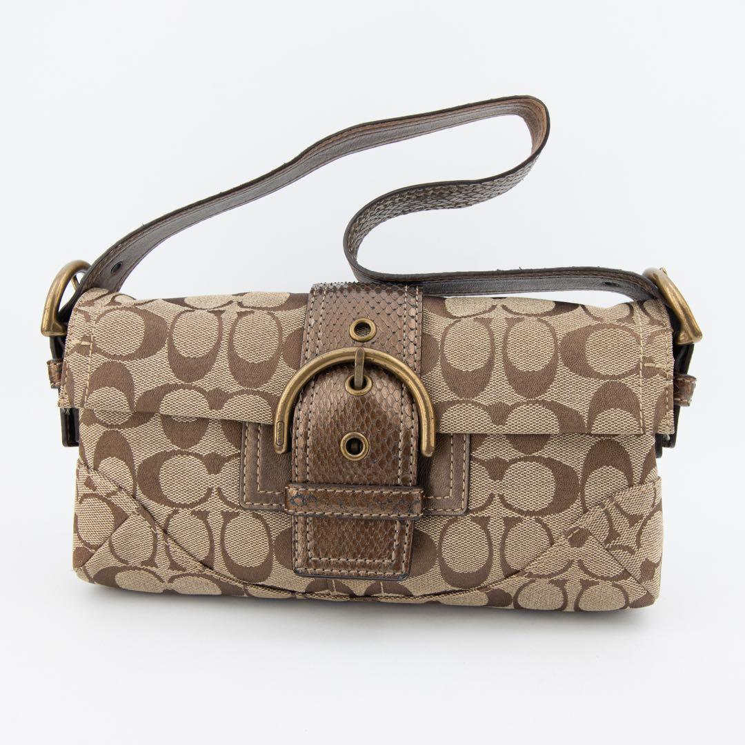 A145【COACH／コーチ】ソーホー ハンドバッグ ワンショルダー