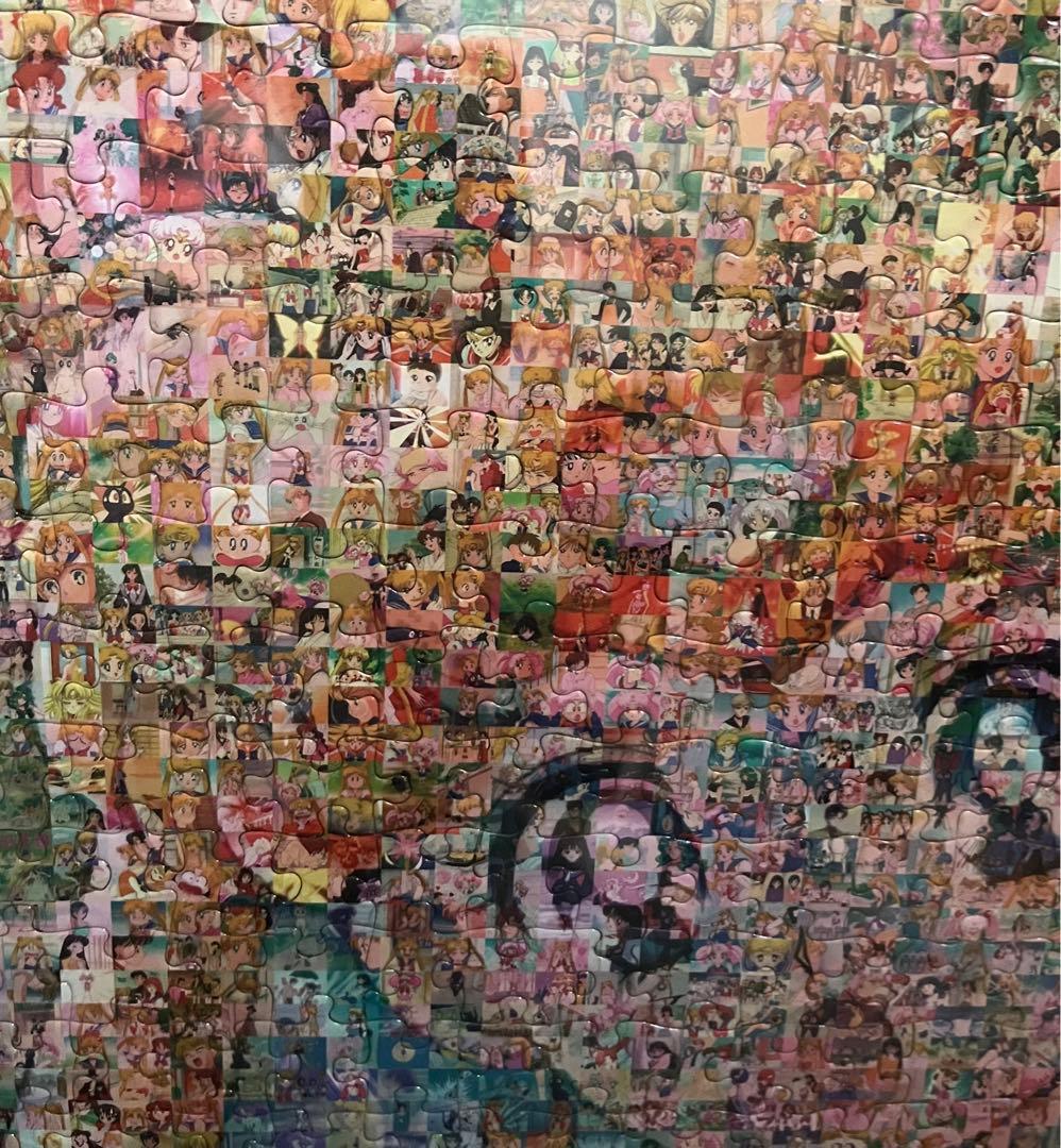 美少女戦士セーラームーン モザイクアートジグソーパズル 完成品