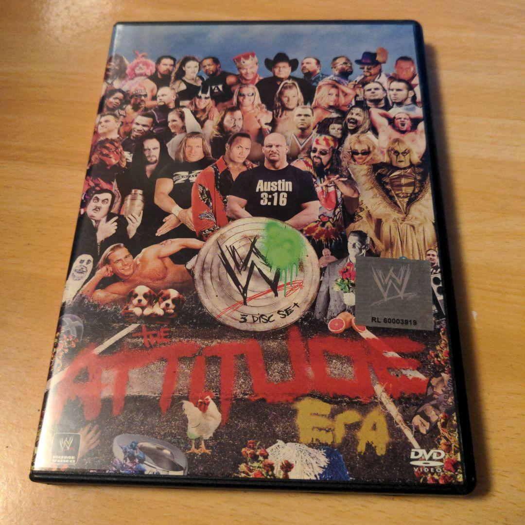 WWEⓇジ・アティテュード〈3枚組〉　DVD