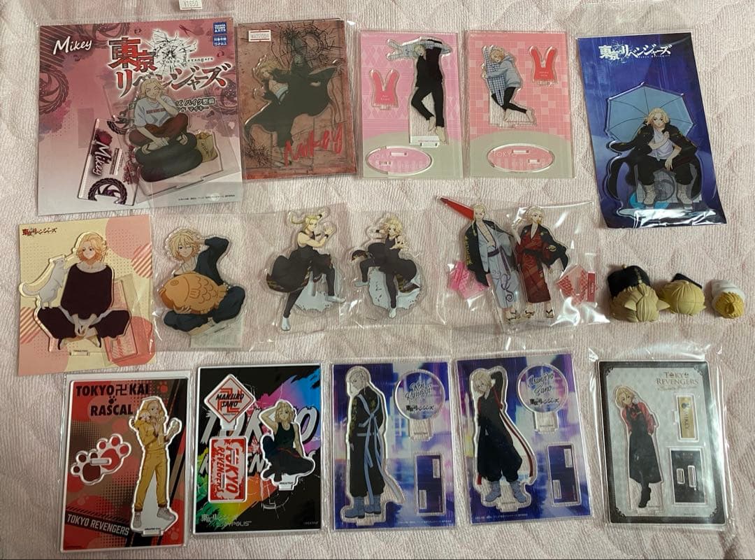 佐野万次郎 マイキー 龍宮寺堅 ドラケン アクリルスタンド 東リべ 東京リベンジャーズ 東リべ アクリルスタンド 未開封 4個セット