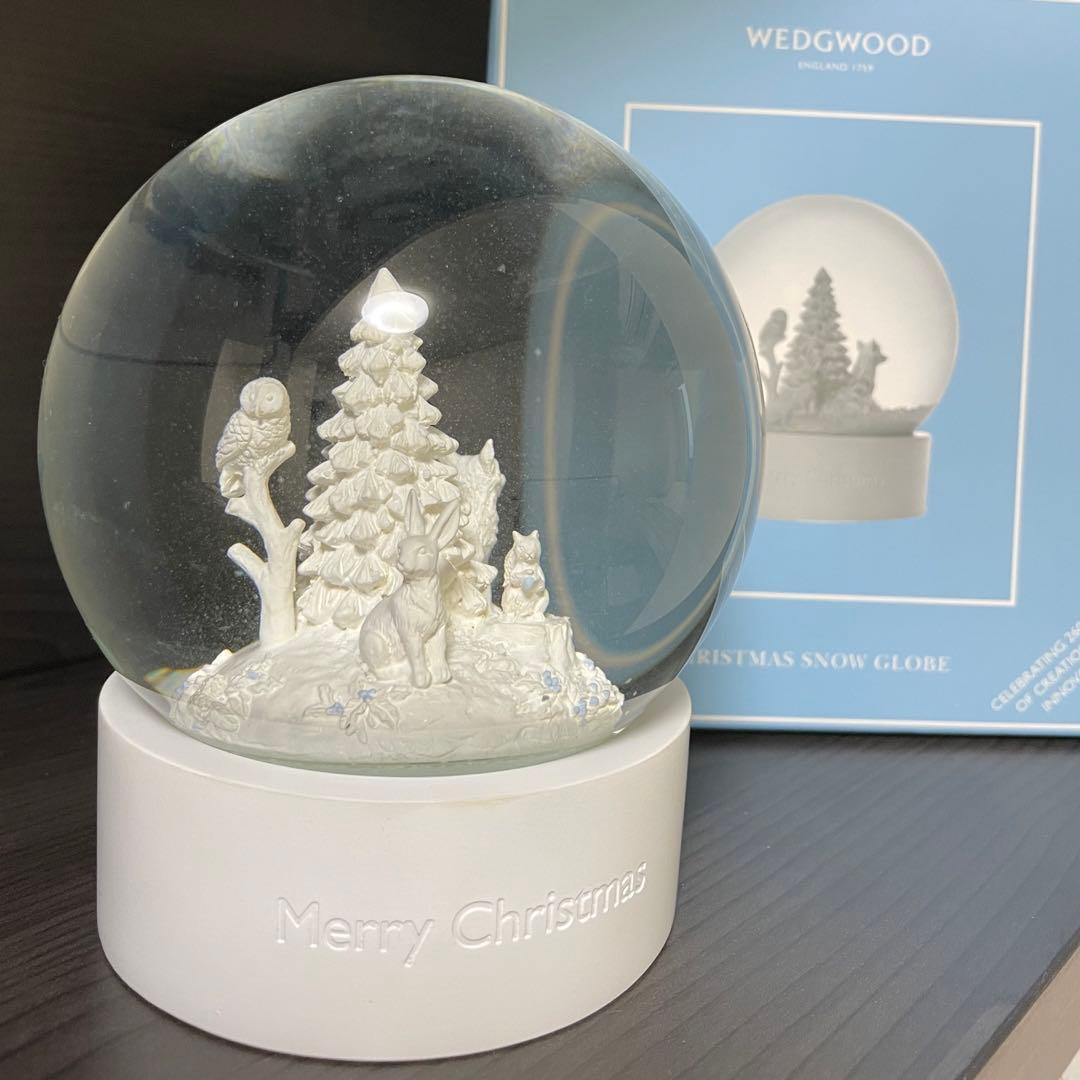 ウェッジウッド スノードーム スノーグローブ ホリデー オーナメント