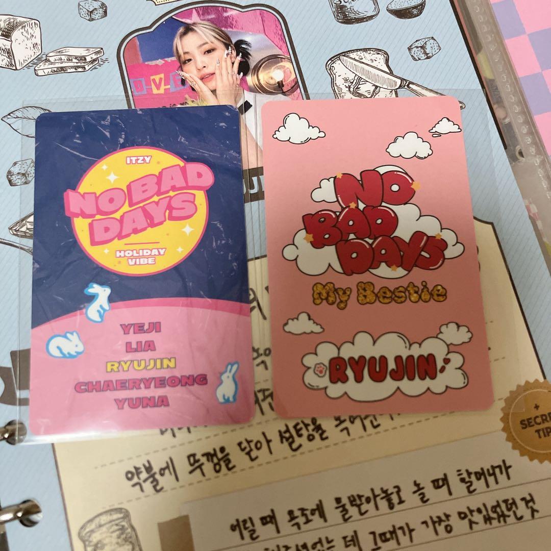 ITZY RYUJIN リュジン NO BAD DAYS トレカ まとめ - メルカリ