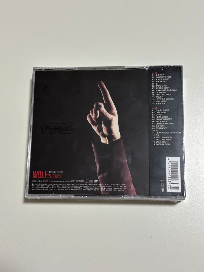 WOLF THE BEST 2CD+DVD 新品未開封 ZETT PUNK
