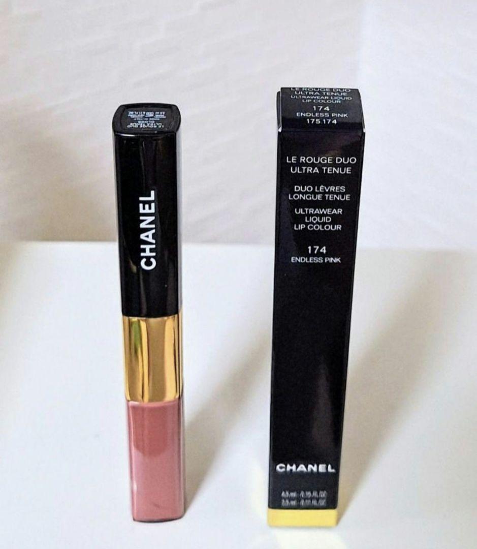 CHANEL ル ルージュ デュオ ウルトラ トゥニュ 174　エンドレスピンク ル ルージュ デュオ ウルトラ トゥニュ 2 In 1 リクィッド リップ