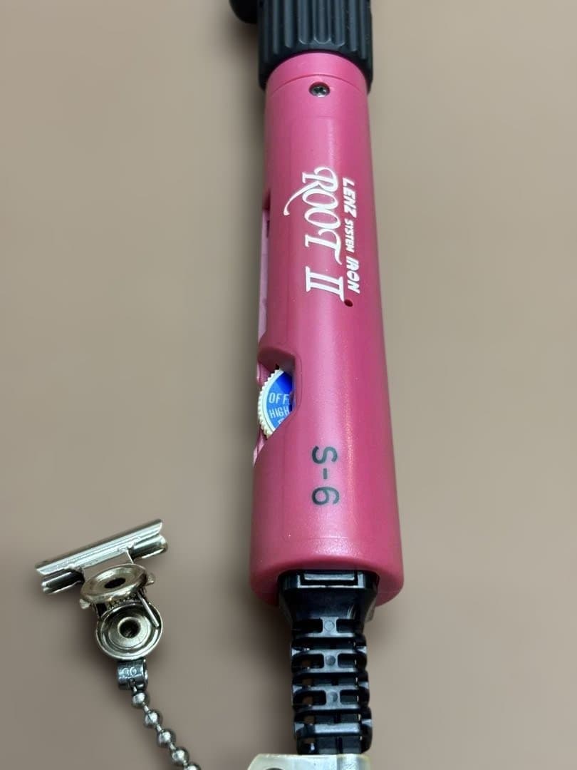 未使用品 LENZ S-6元巻きレンツルートアイロン 理容アイロン - メルカリ