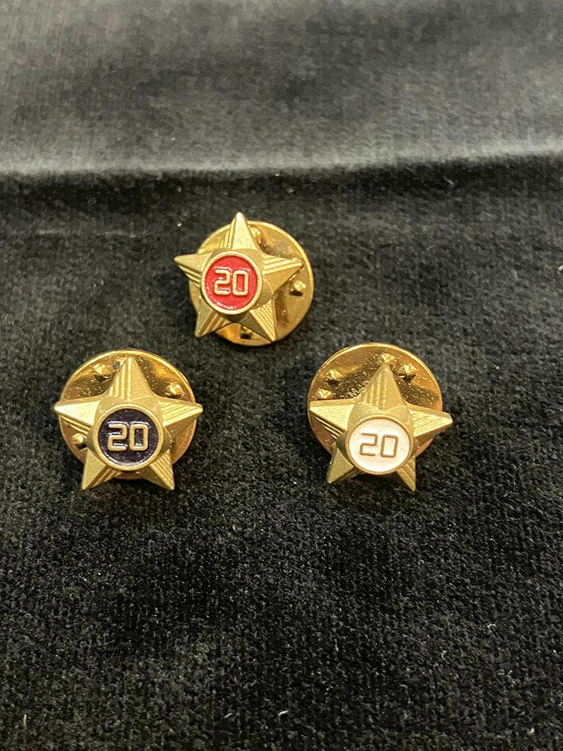 TENDERLOIN テンダーロイン スター ピンズ 星形 バッジ 3個セット TENDERLOIN テンダーロイン スター ピンズ 星形 バッジ 3個セット