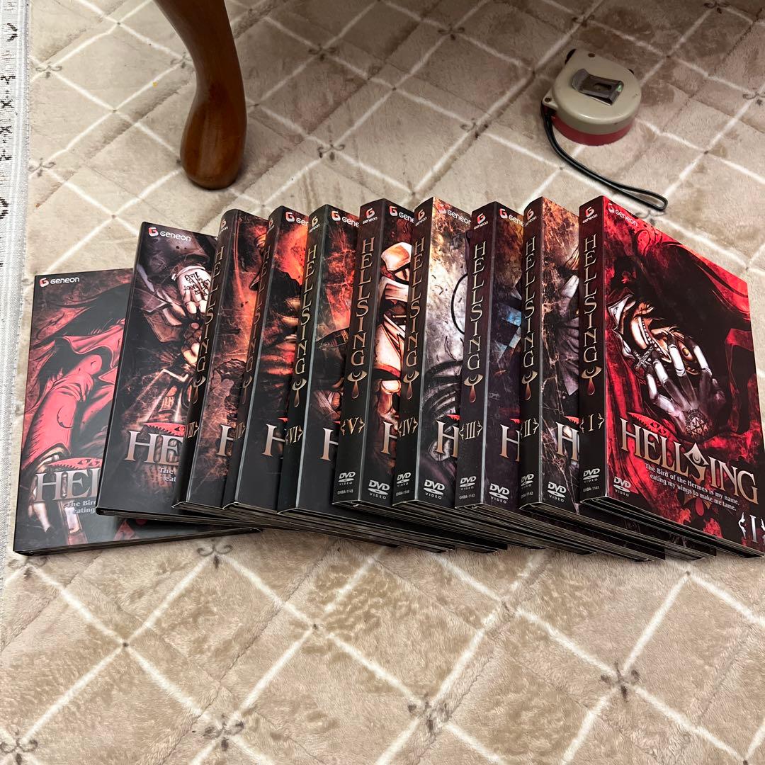 DVD 全10巻セット]HELLSING OVA Ⅰ~Ⅹ(初回限定版) HELLSING OVA DVD 全10巻 全巻セット レンタル落ち ヘルシング - メルカリ