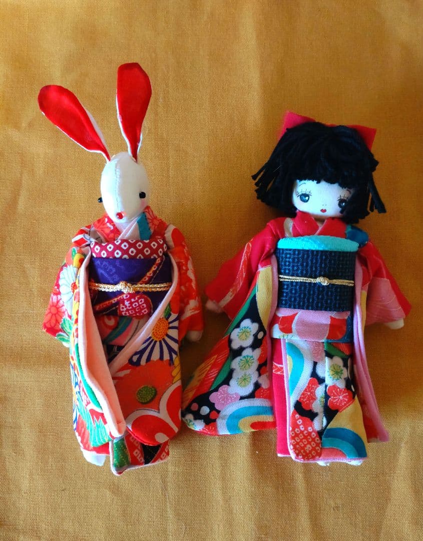 文化人形 三体セット ハンドメイド 作家もの - 人形工場 直営 店