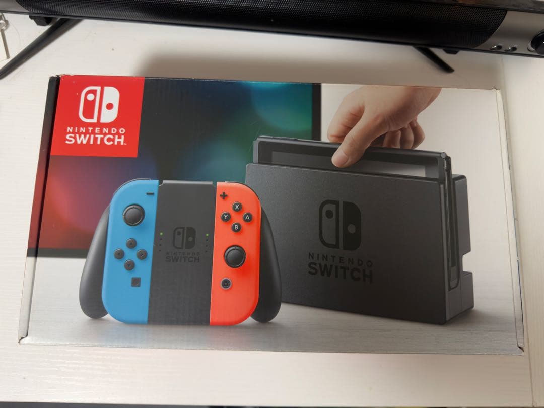 Nintendo Switch ネオンブルー/レッド 本体 箱あり Nintendo Switch ネオンブルー・ネオンレッド 任天堂 ゲーム機 本体