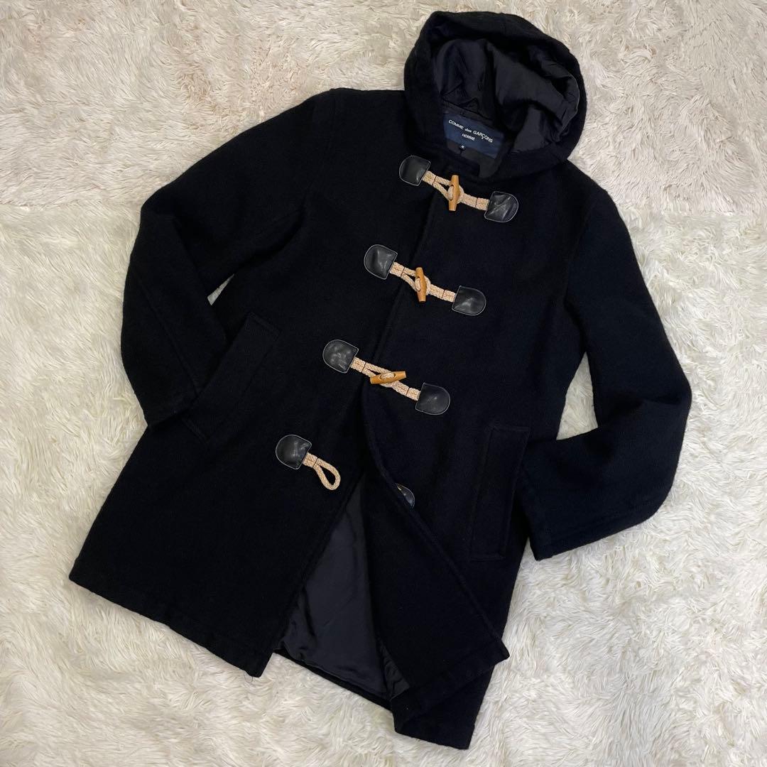 コムデギャルソン オム メンズ M相当 ダッフルコート ダークネイビー 中古・古着通販】COMME des GARCONS HOMME (コムデギャルソン オム