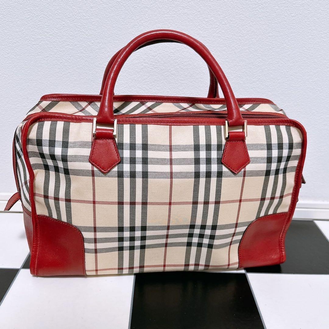 《美品》Burberry Blue Label(バーバリー)ハンドバッグ