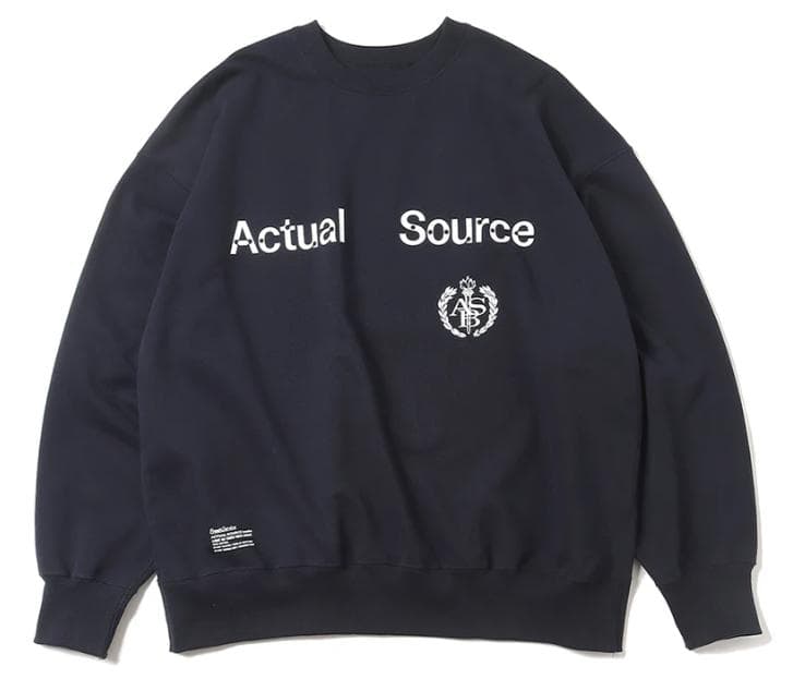 m*1様 【FreshService】LIGHTOZCREW NECKSWEAT - メルカリ