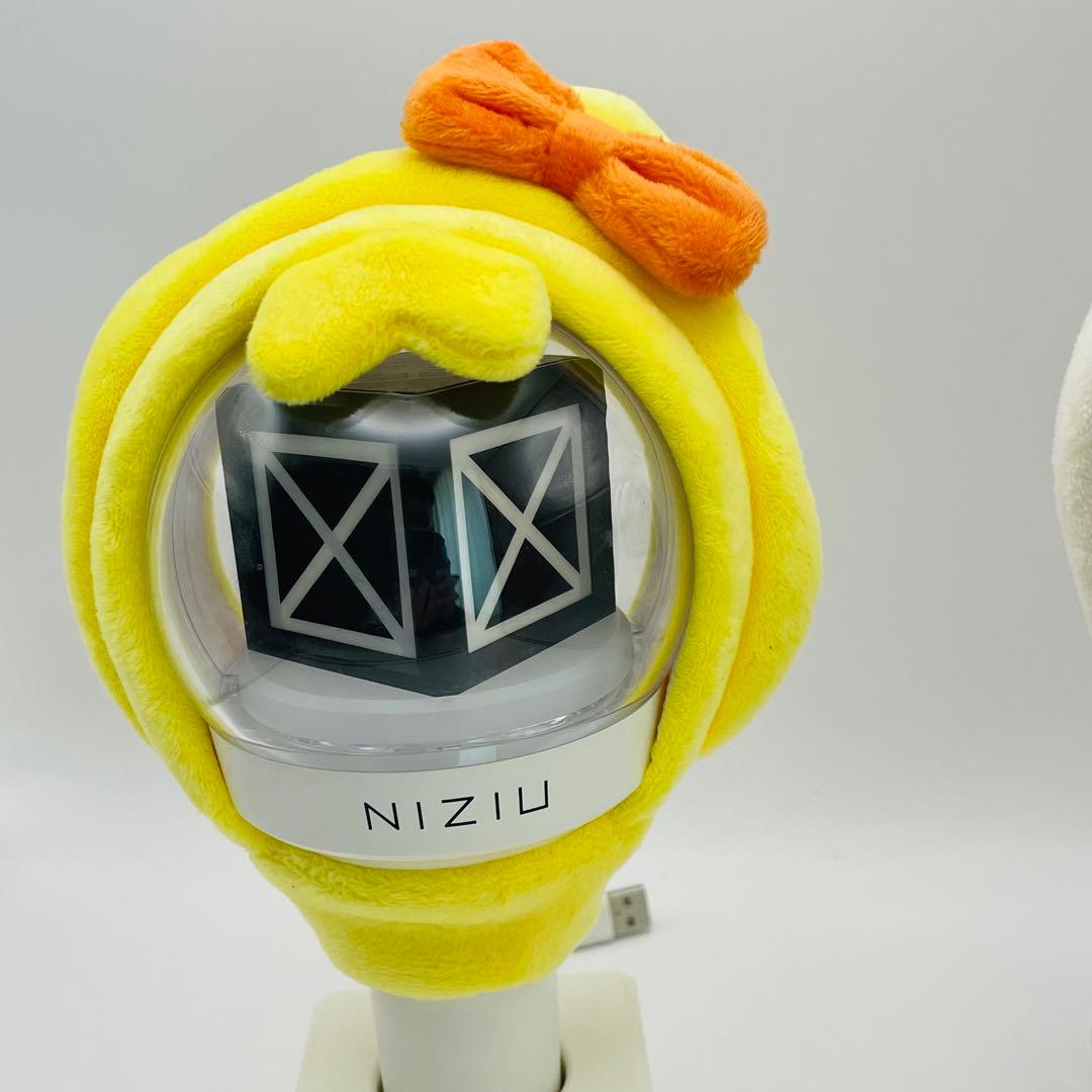 NiziU オフィシャルライトスティックx2 ライトカバー(マコ、マユカ