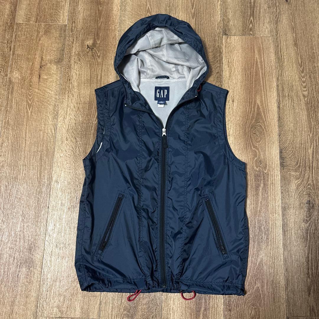 90s old gap オールドギャップ ナイロンベスト - メルカリ