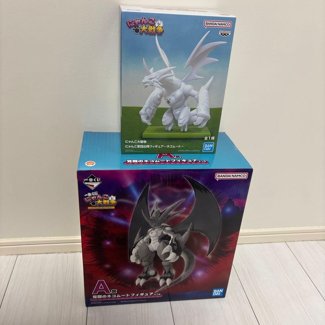 一番くじ にゃんこ大戦争 A賞 覚醒のネコムート フィギュア オマケ付き