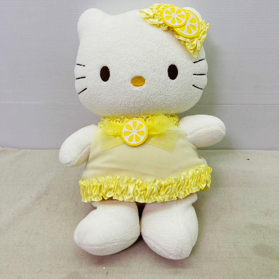 タグ付き☆レア】ハローキティ ケーキショップ ぬいぐるみ レモン