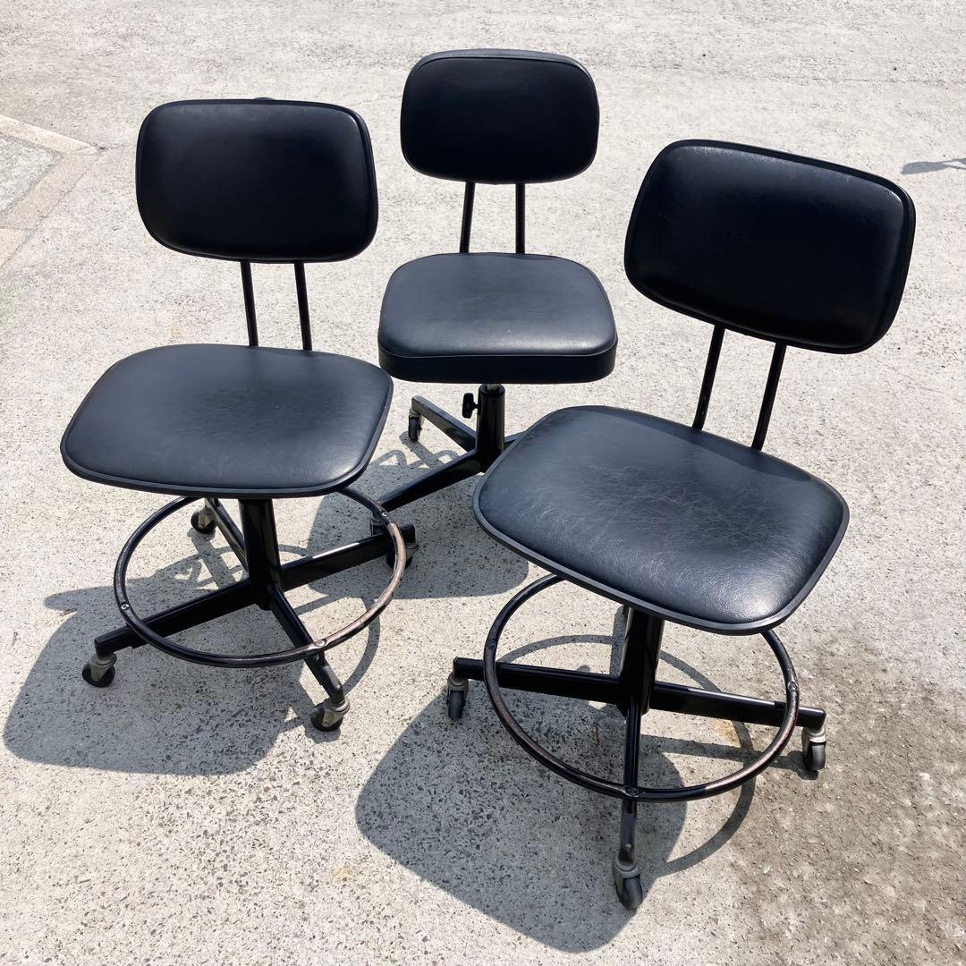 昭和レトロ ヴィンテージ コクヨ 事務椅子 デスクチェア ワークチェア