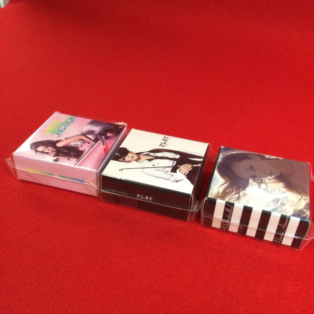 プレイボタン 安室奈美恵 7個セット 缶バッチ 20周年 ローソン限定