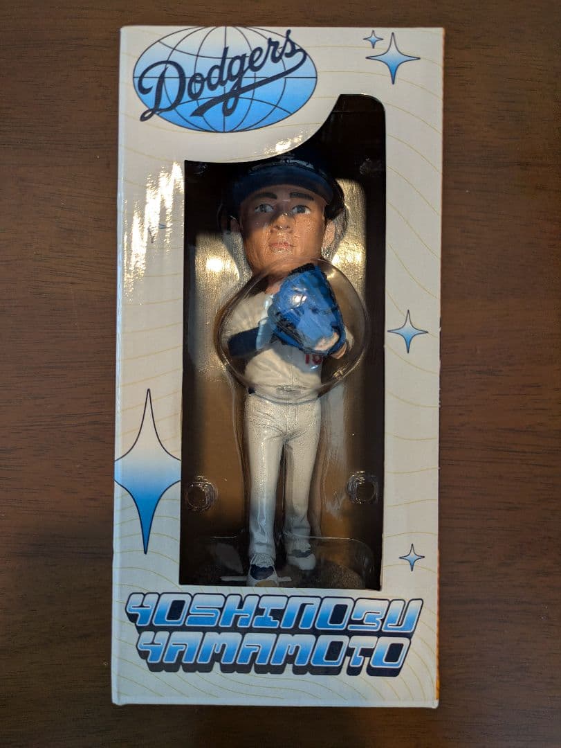 山本由伸　ドジャース　ボブルヘッド　未開封　限定品(2025年7月2日) レアなスタジアム配布品‼【ロサンゼルス・ドジャース】山本由伸