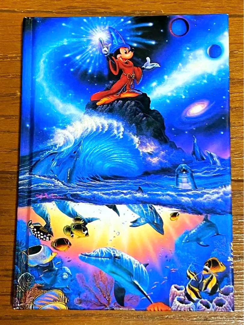 希少】クリスチャン・ラッセン アドレスブック ミッキーの魔法使いの