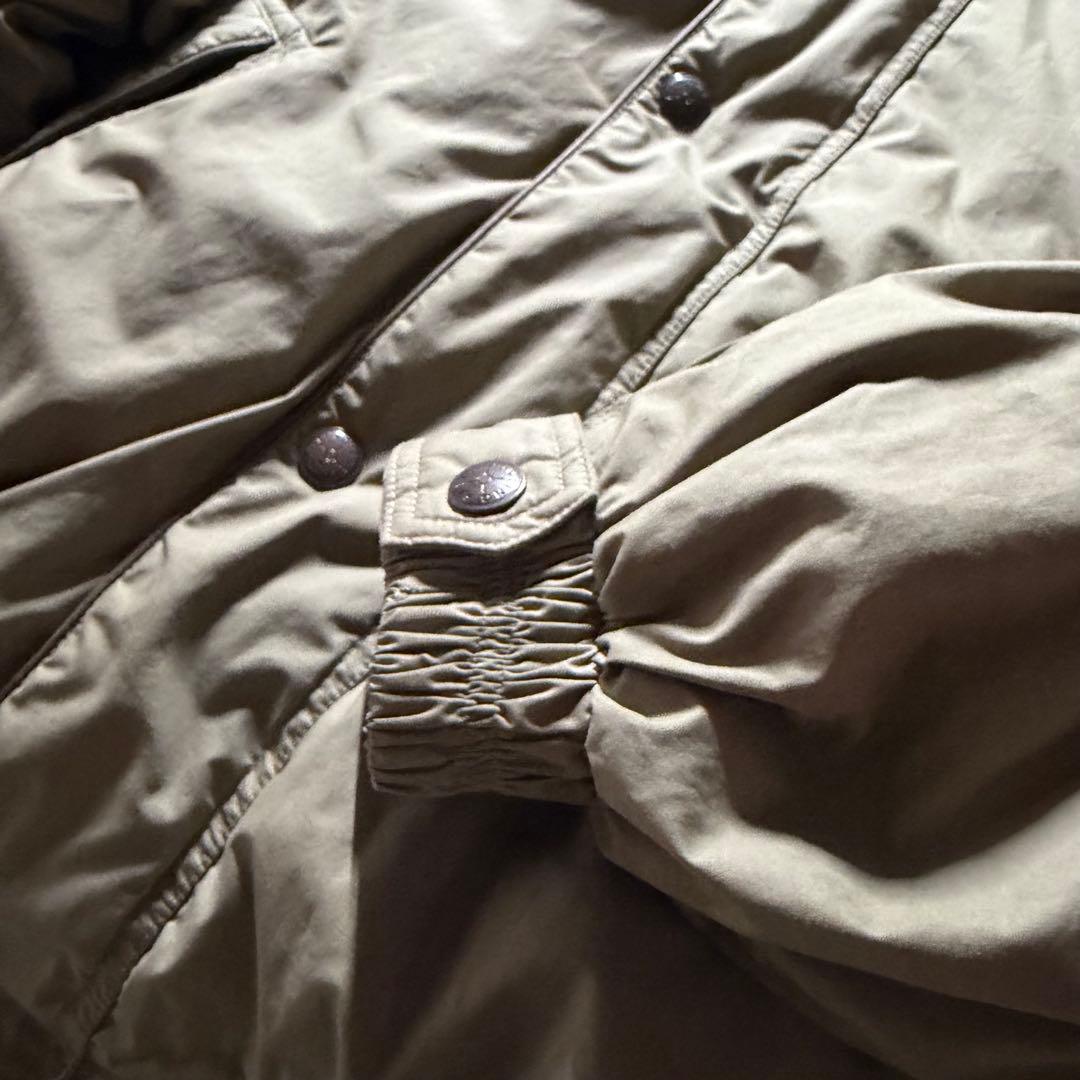 90s HUNTING FIELD ダウンジャケット パフジャケット ベージュ - メルカリ