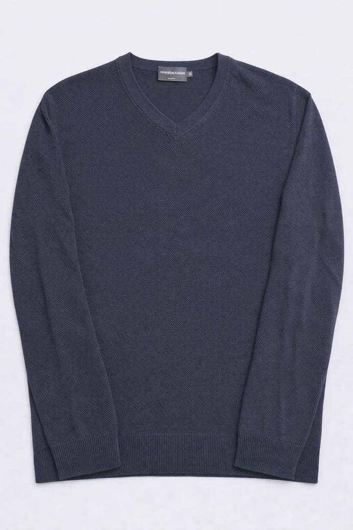 Giorgio Armani Vネックセーター サイズ52 ARMANI COLLEZIONI アルマーニ ニット セーター メンズ vネック