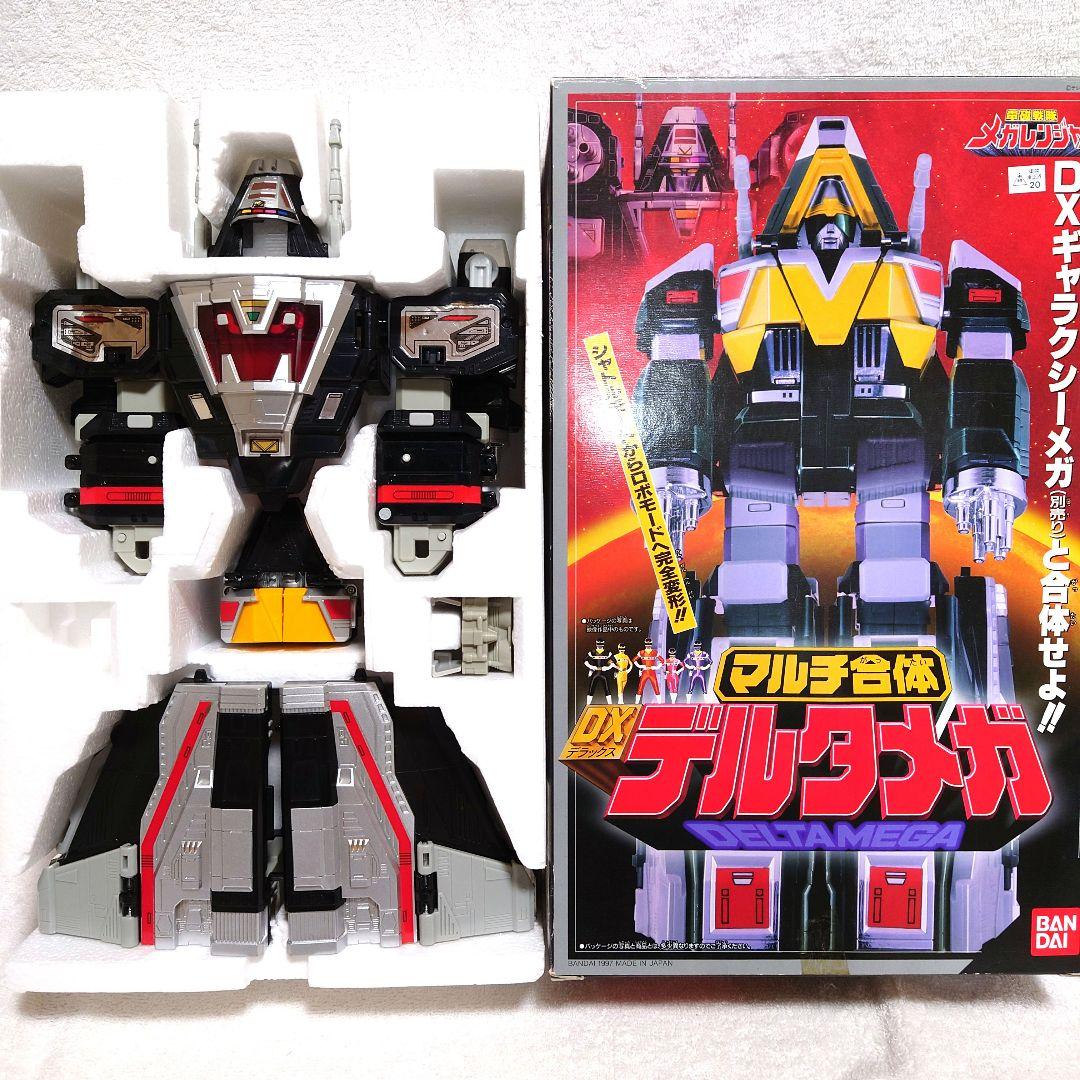 電磁戦隊メガレンジャー　マルチ合体　DXデルタメガ　箱あり　欠品あり Amazon.co.jp: 電磁戦隊 メガレンジャー マルチ合体 DX デルタメガ