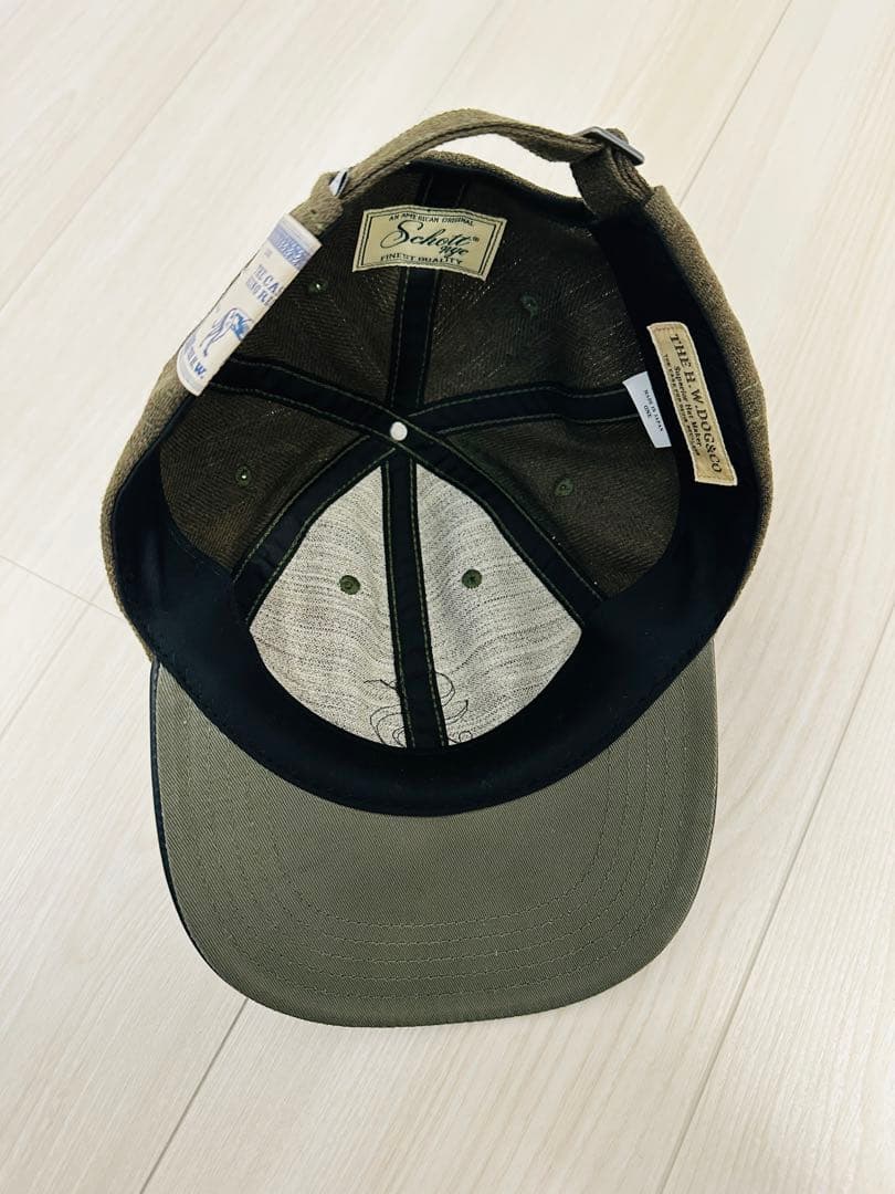 SCHOTT XTHE H.W.DOG&CO. ベースボールキャップ