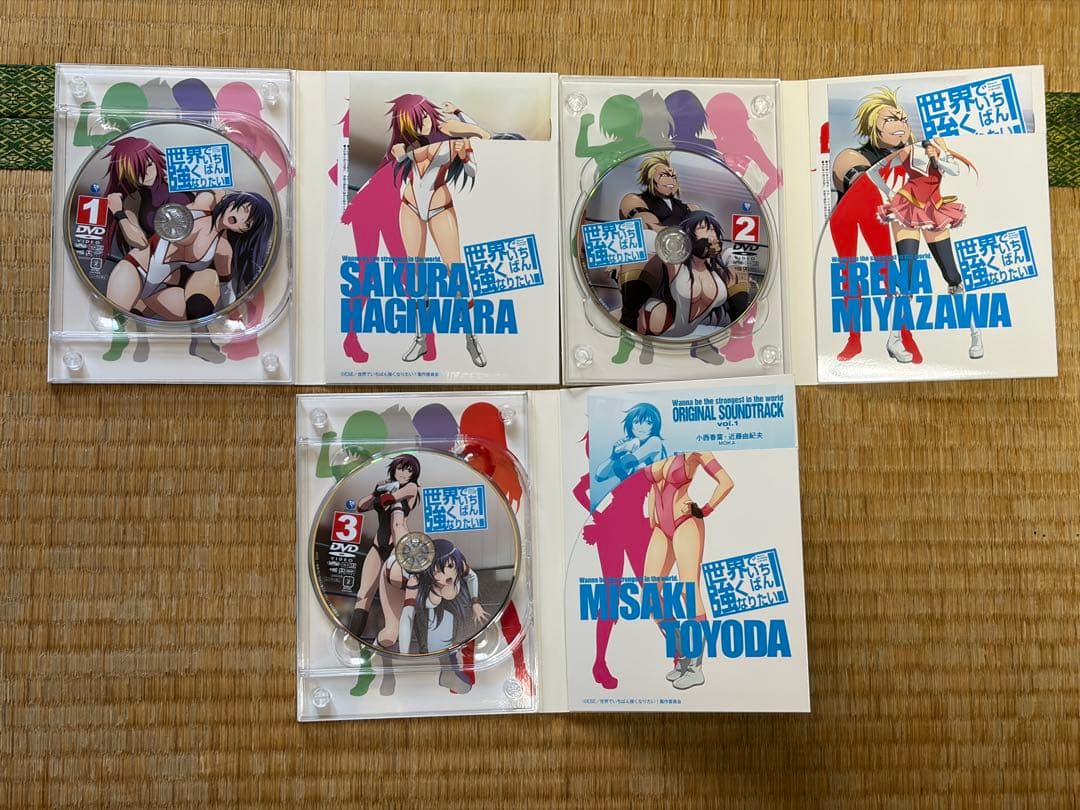 【セル版】世界でいちばん強くなりたい！ DVD 全6巻セット