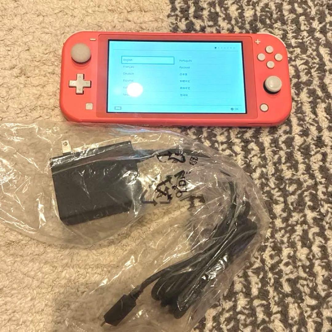 Nintendo Switch Lite コーラル 本体 充電器付き 楽天ブックス: Nintendo Switch Lite コーラル - Nintendo Switch Lite