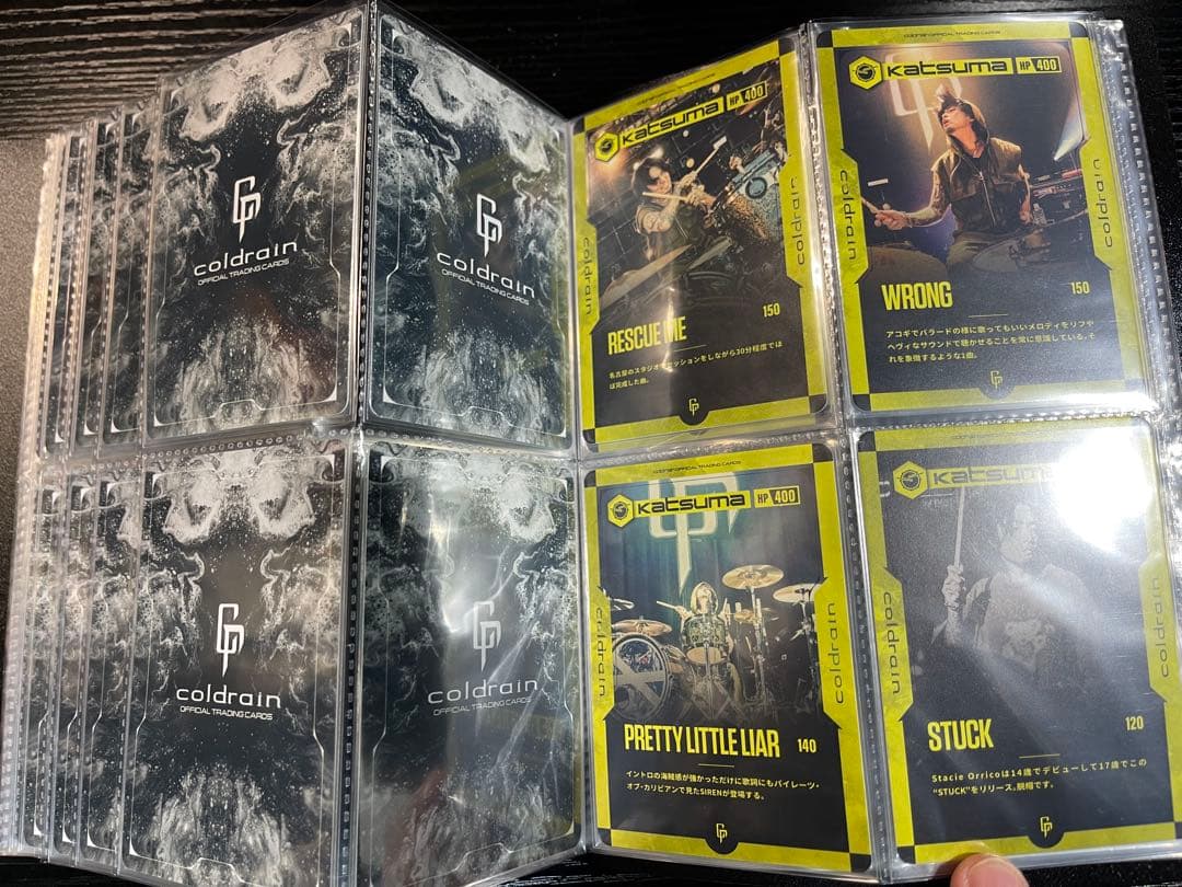 coldrain トレカ コンプセット - メルカリ