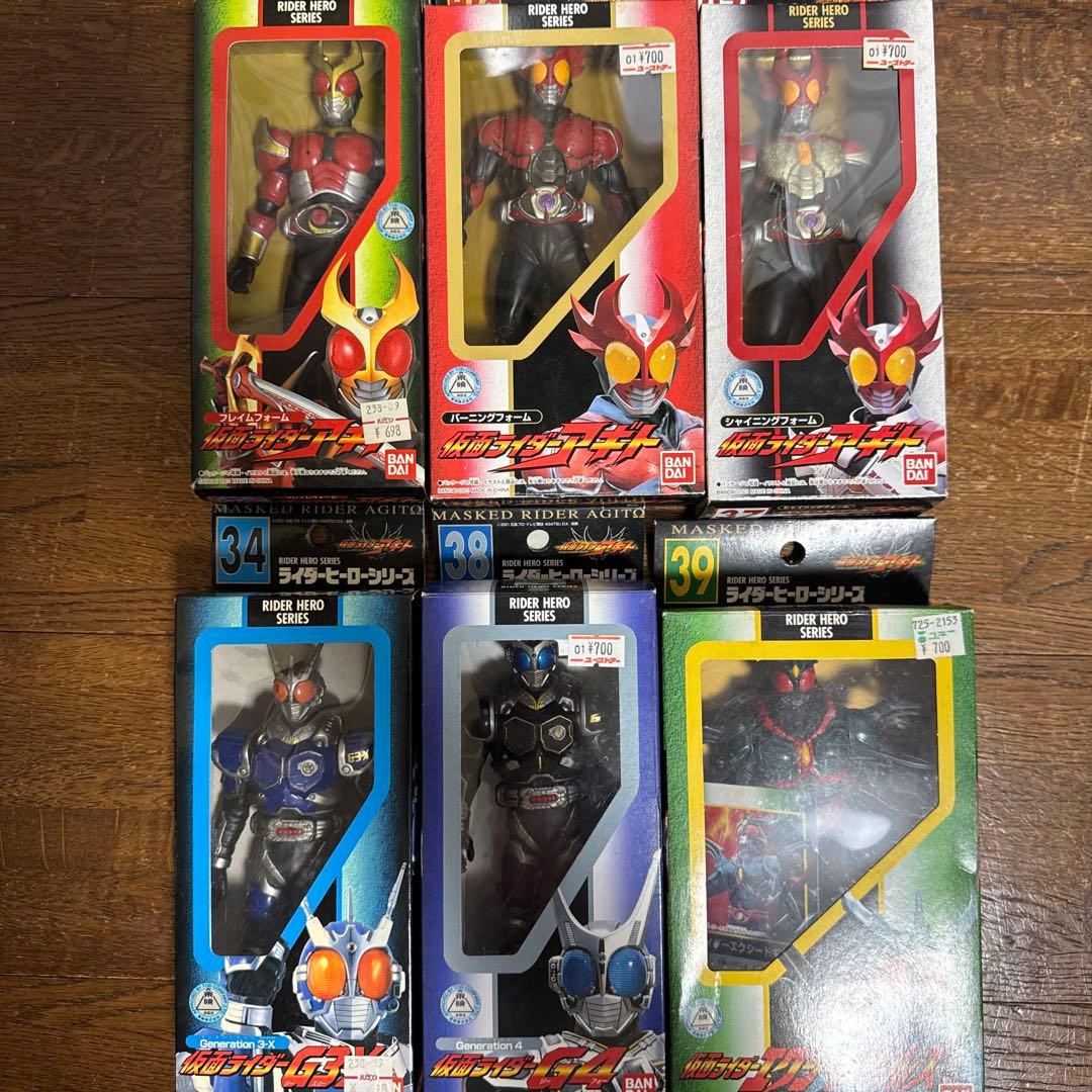 仮面ライダーアギト ソフビ 14体セット - メルカリ