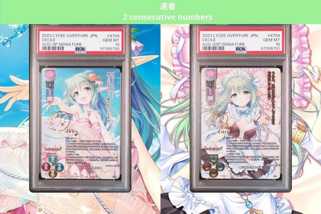 Lycee リセ 森が育んだ熱愛の幼妻 セシル SP SSP PSA10 連番 - メルカリ