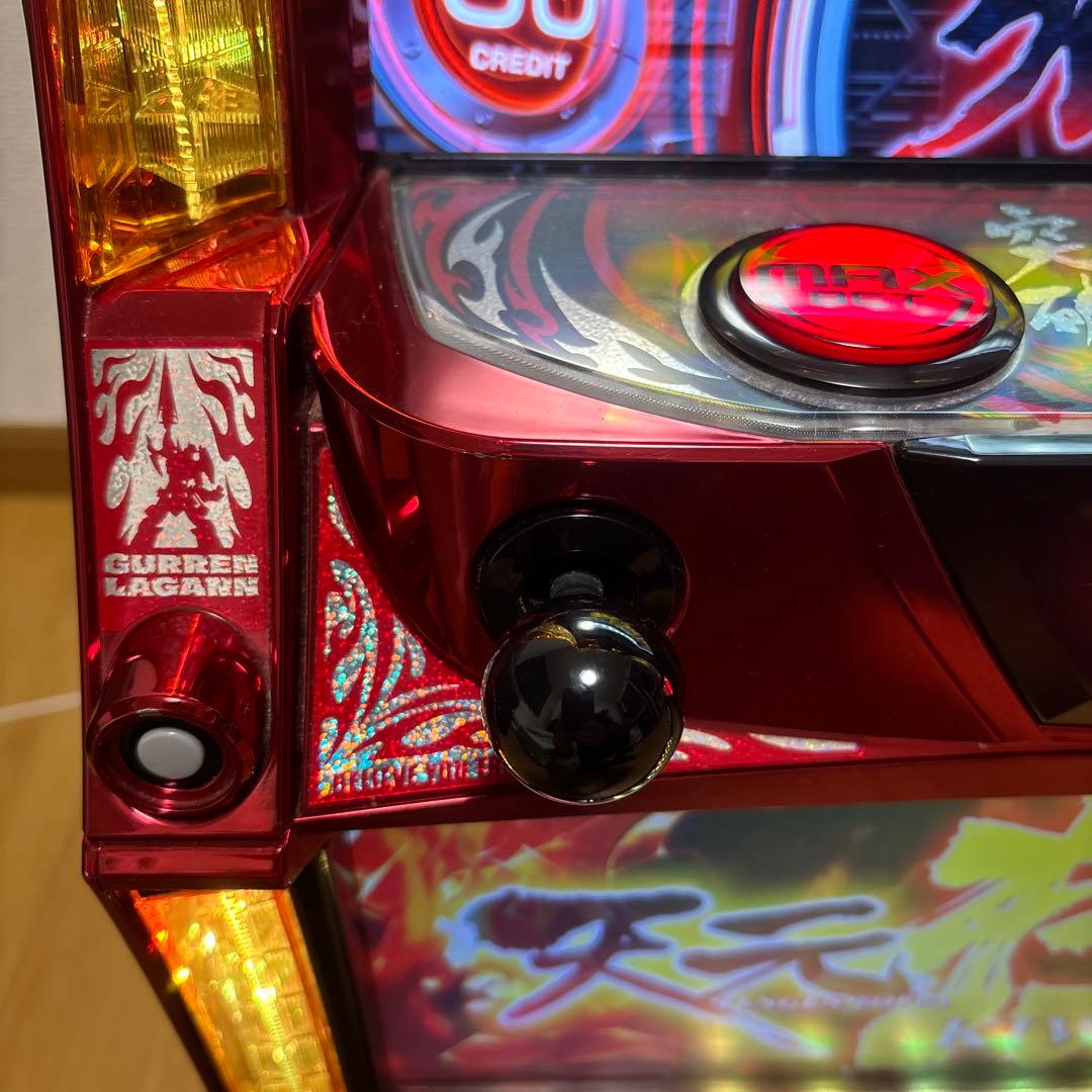 パチスロ実機 天元突破グレンラガン極コイン不要機付 スロット 家スロ