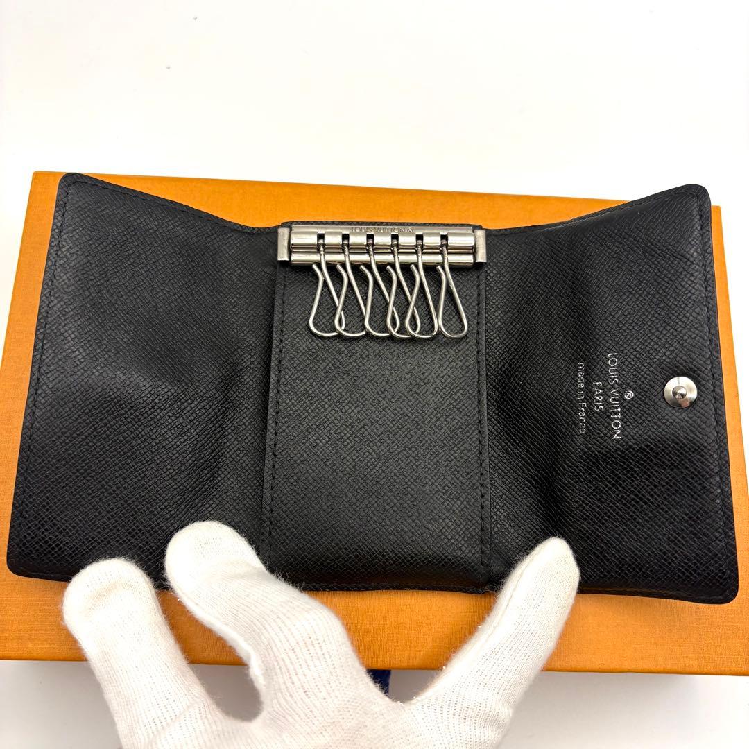 ルイヴィトン ダミエグラフィット ミュルティクレ6 キーケース 6連 黒