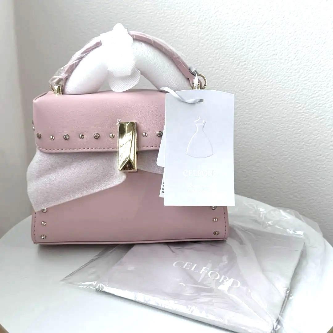 セルフォード バッグ ピンク 新品未使用 正規品 ビジュースタッズ