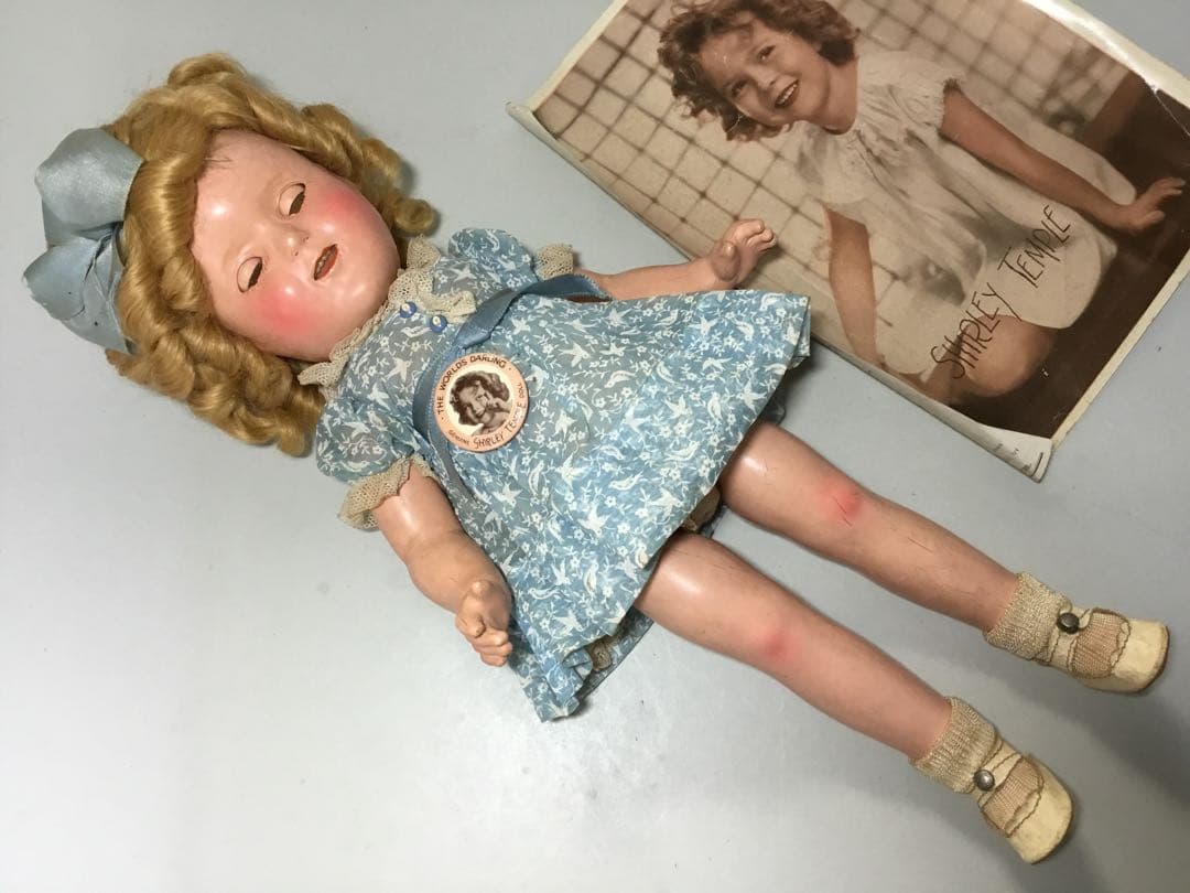 ヴィンテージ◇シャーリーテンプル◇アイデアル コンポジションドール