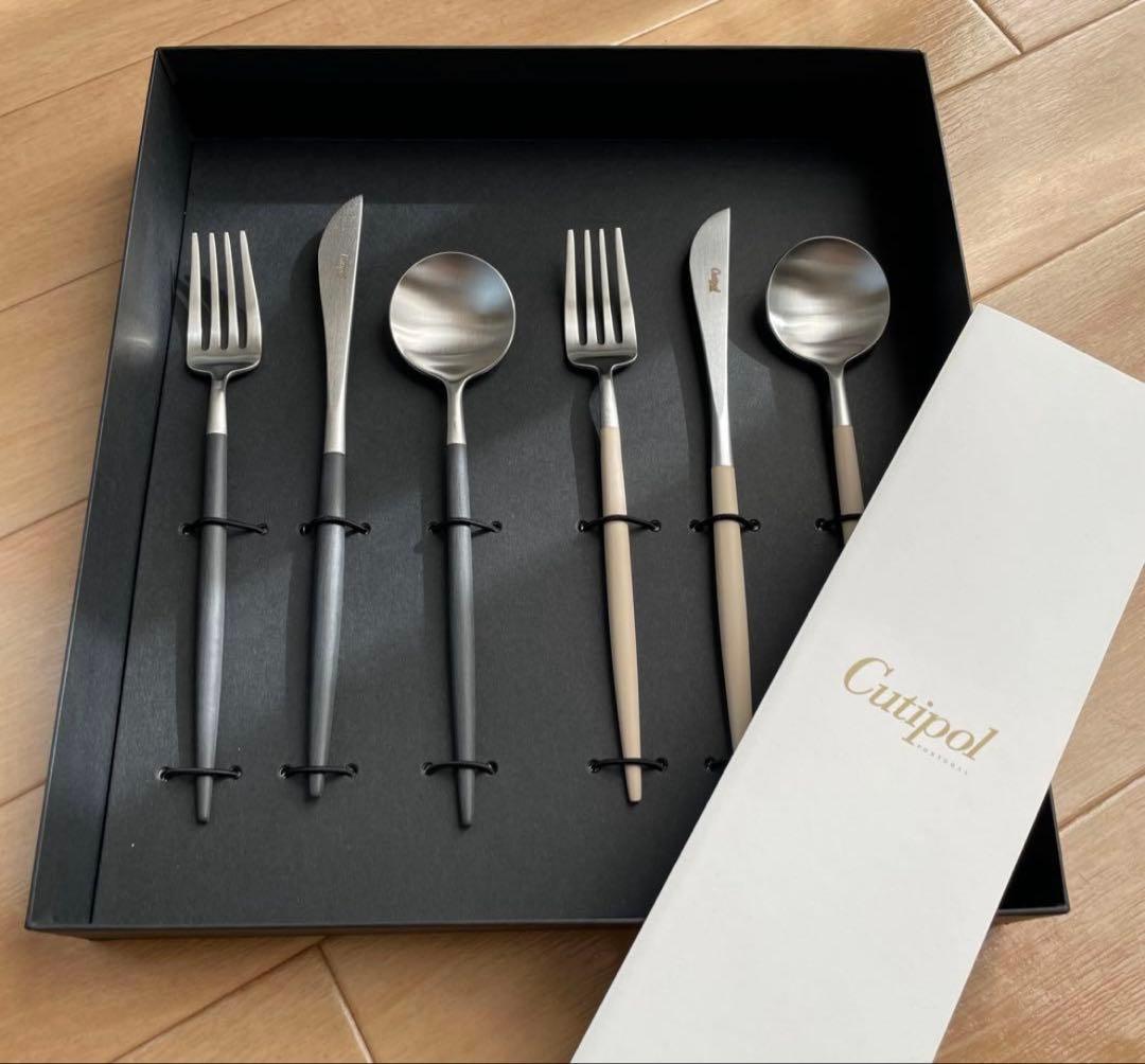 Cutipol カトラリー ６点セット (箱+500円) 新品未使用】 Cutipol カトラリーセット 6点 Cutipol（クチポール