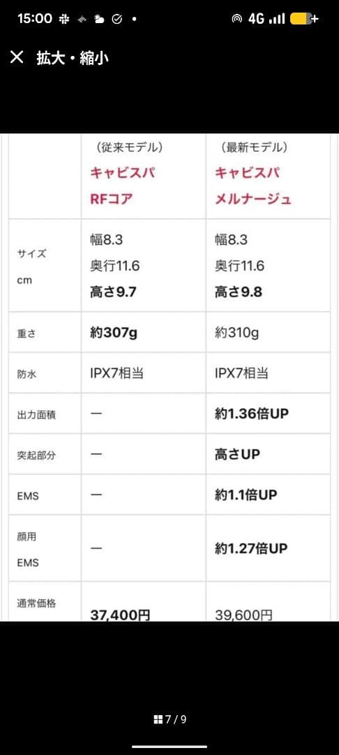 YA-MAN キャビスパ メルナージュ YJBAOP