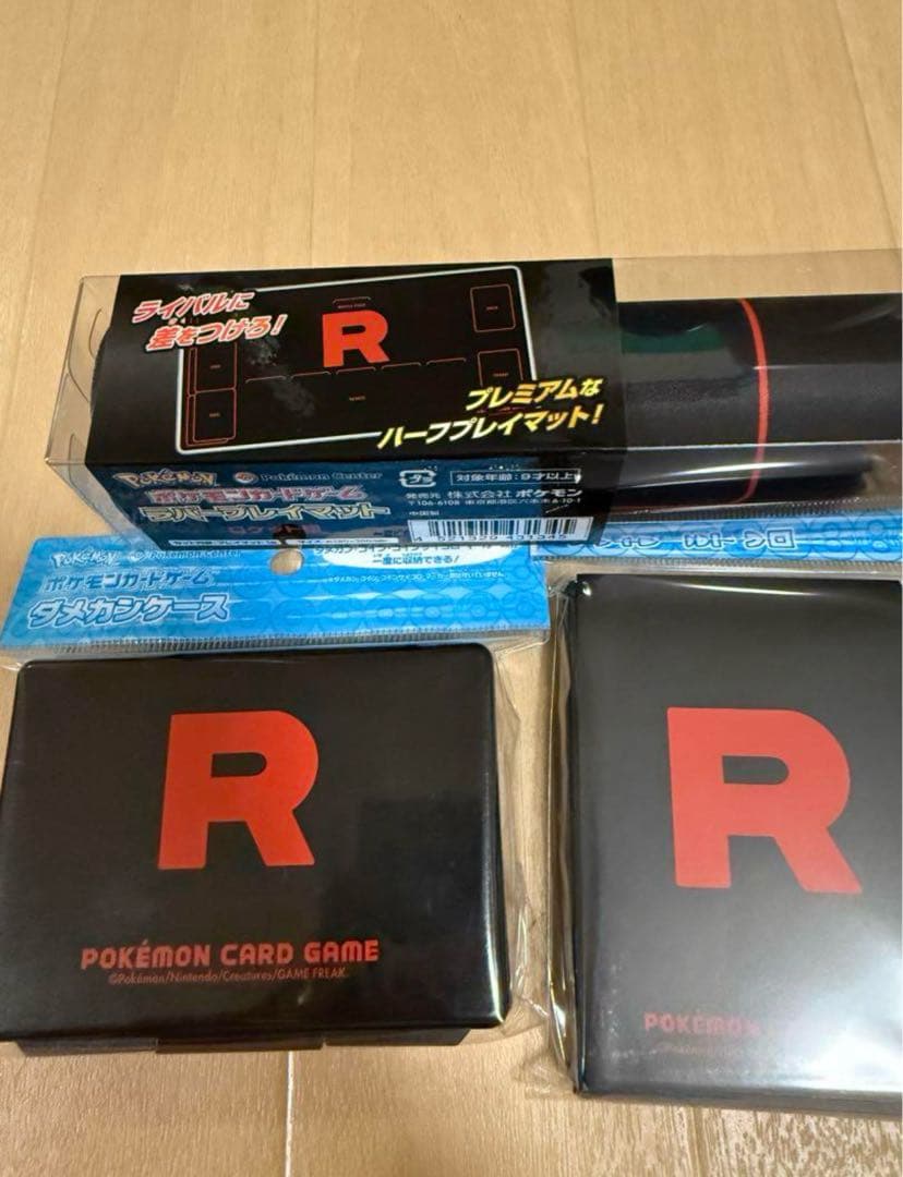 ロケット団 プレイマット ダメカンケース デッキシールド セット 各10個