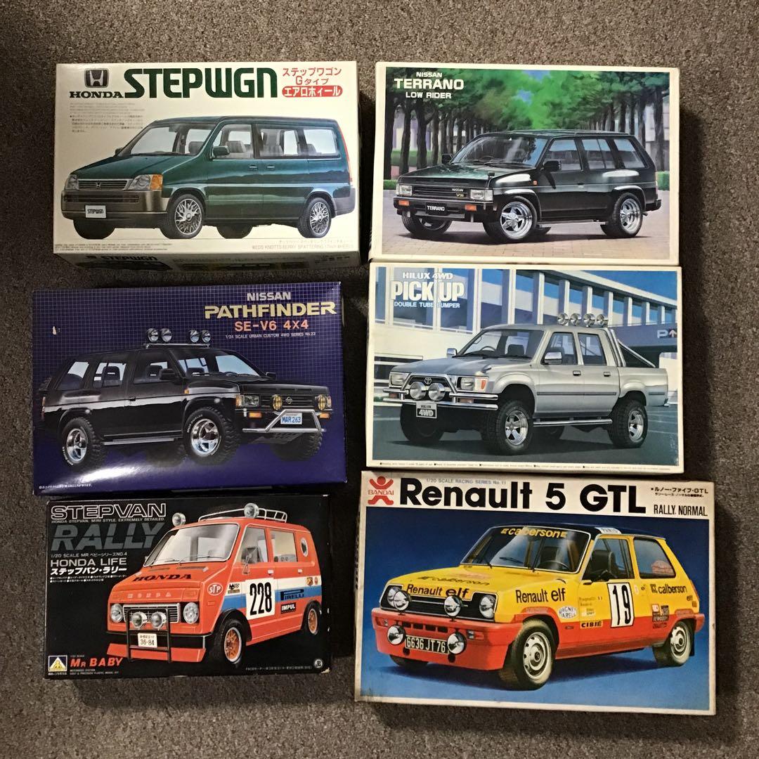 ステップバンラリー　などのプラモのセットです。　バラ売り不可です。 ホンダ VA ライフ ステップバン `74 (プラモデル) - ホビーサーチ カー