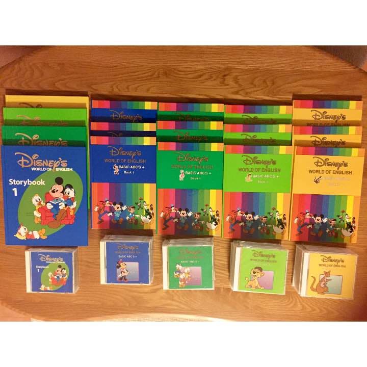 ディズニー英語システム(BASIC ABC'S＋) DWE Disney's World of English Basic ABC's＋ Book 4 5 6 10 11 12