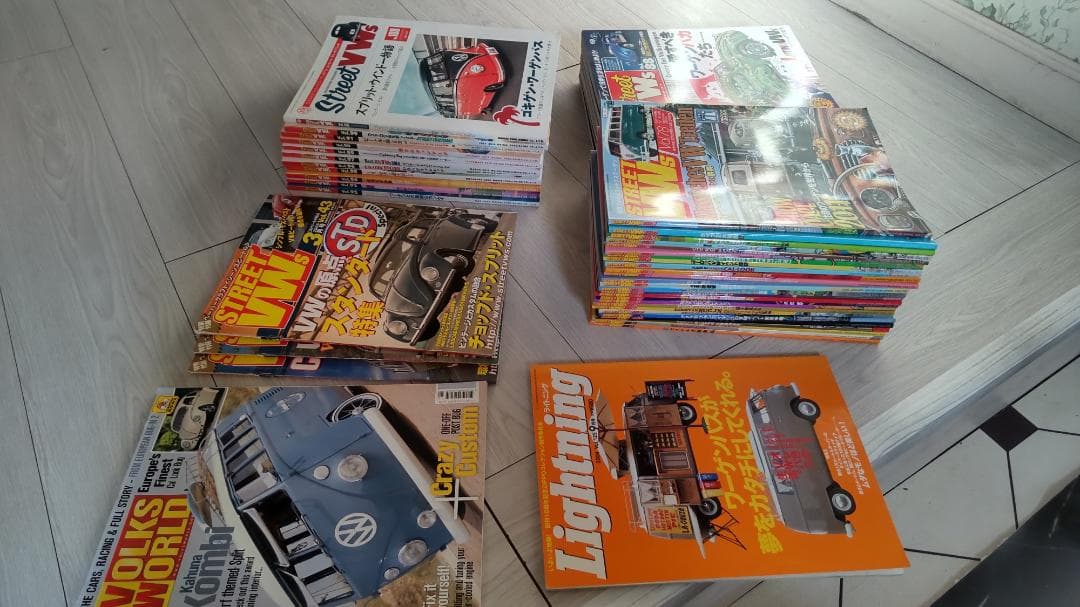 空冷VW BUS ビートル バス Street VW'S等 50冊くらい 1281680159_n.jpg