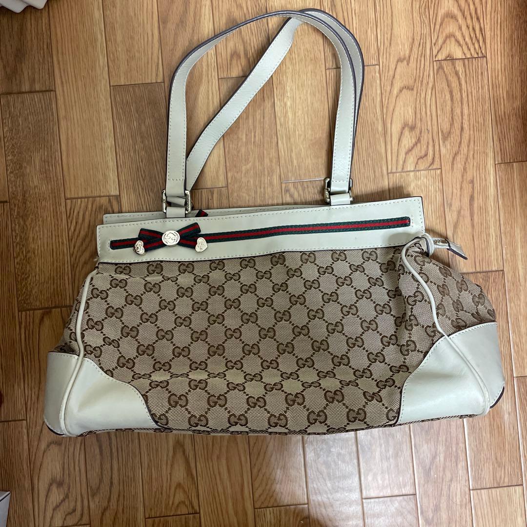 GUCCI かばん Yahoo!オークション - 98868 1円スタート GUCCI グッチ 極美品 GG柄 シ
