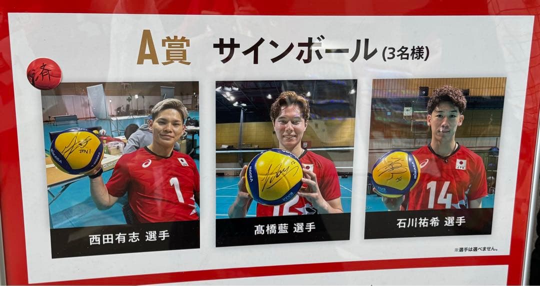 mta'm様専用】龍神NIPPON 高橋藍髙橋藍選手直筆サイン入りバレーボール