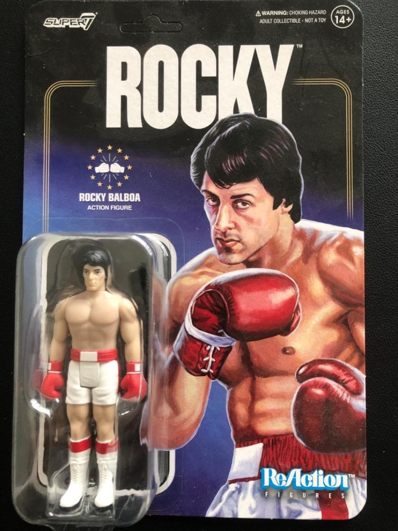スーパー7 ロッキー バルボア アクションフィギュア シルベスター