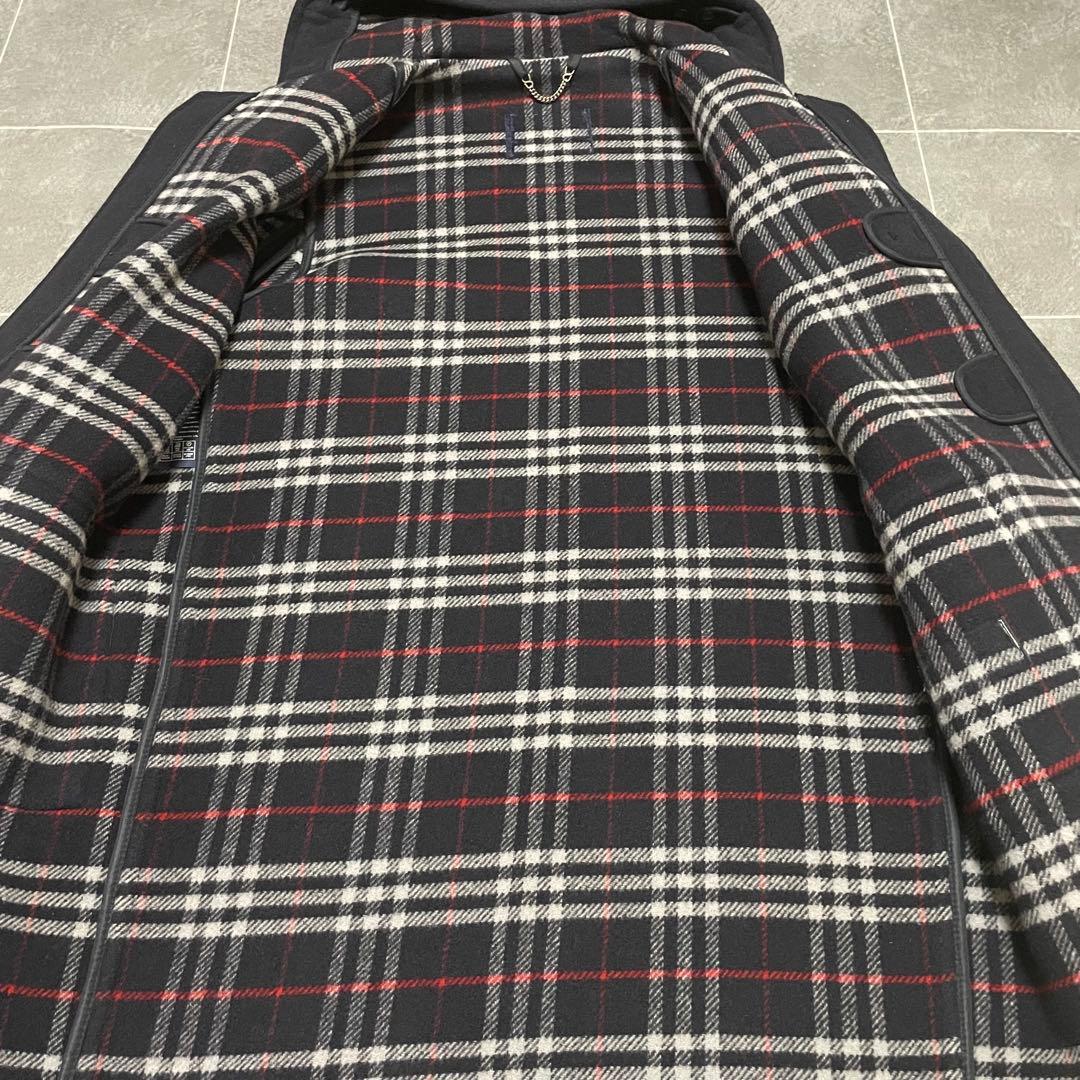 Burberry ダッフルコート ネイビー 【状態要チェック】 - メルカリ