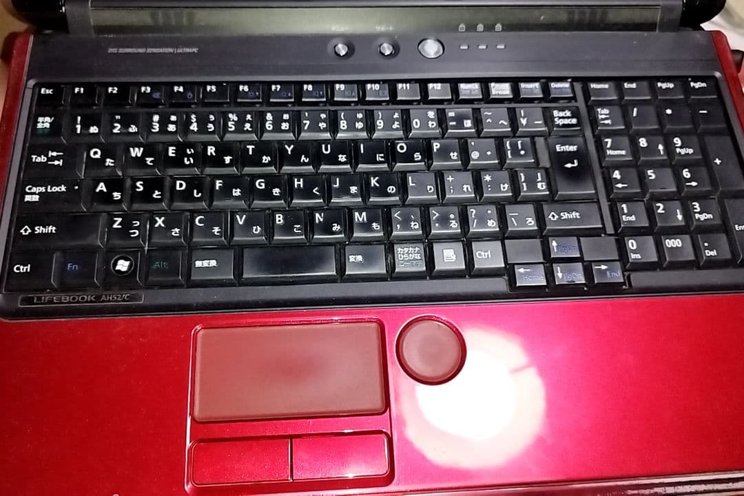 Fujitsu LIFEBOOK AH52/C 新品SSD256GBに換装