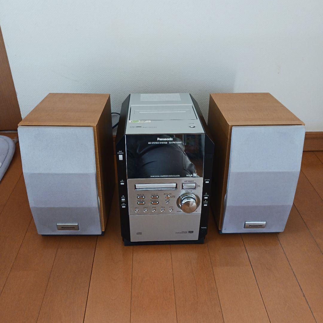 Panasonic SA-PM700MD MDステレオシステム(ジャンク品) - メルカリ